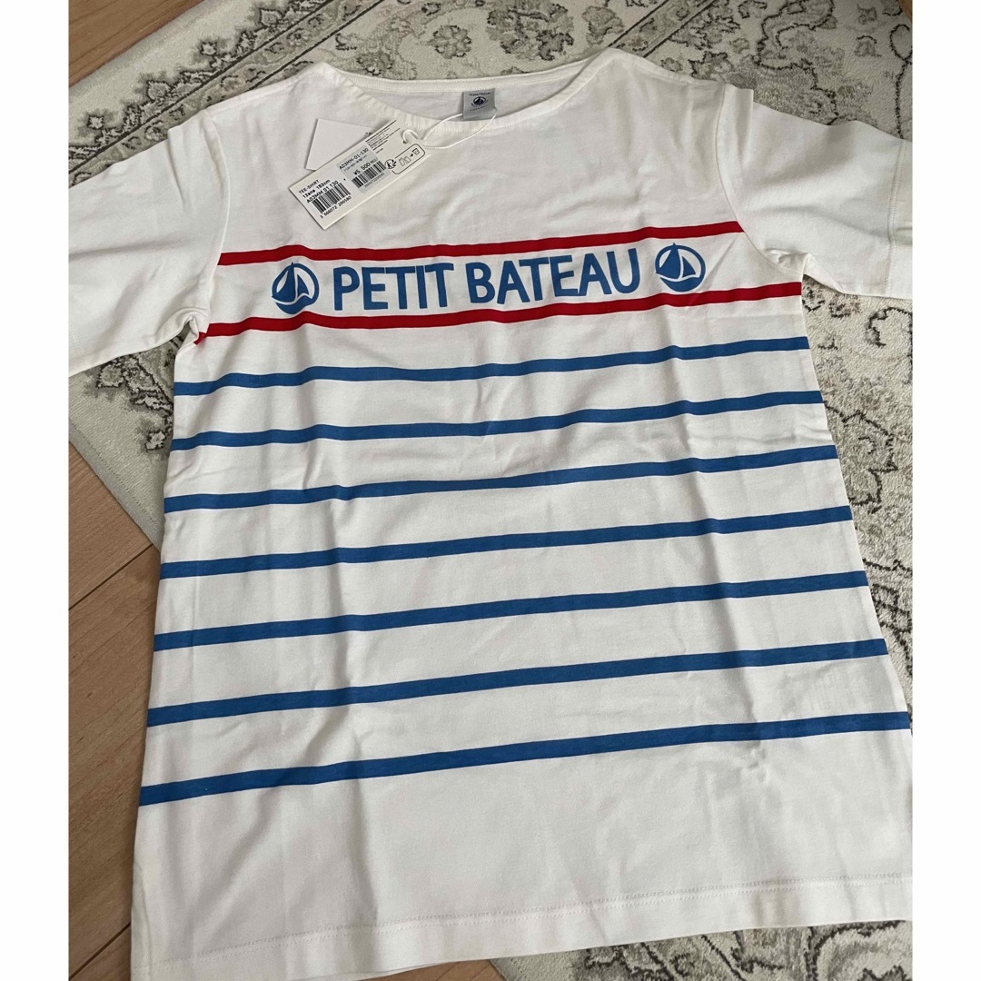 PETIT BATEAU(プチバトー)の新品♡プチバトー12ansTシャツ キッズ/ベビー/マタニティのキッズ服男の子用(90cm~)(Tシャツ/カットソー)の商品写真