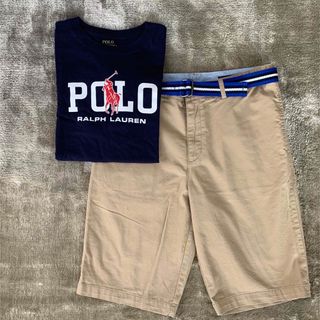 ポロラルフローレン(POLO RALPH LAUREN)のPOLO ラルフローレン  ハーフパンツ　170(パンツ/スパッツ)