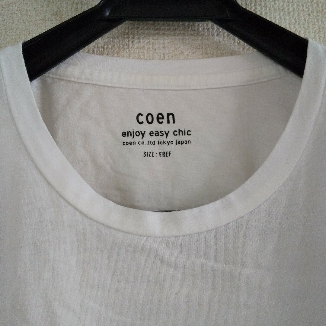 coen(コーエン)のcoen 半袖Tシャツ レディースのトップス(Tシャツ(半袖/袖なし))の商品写真