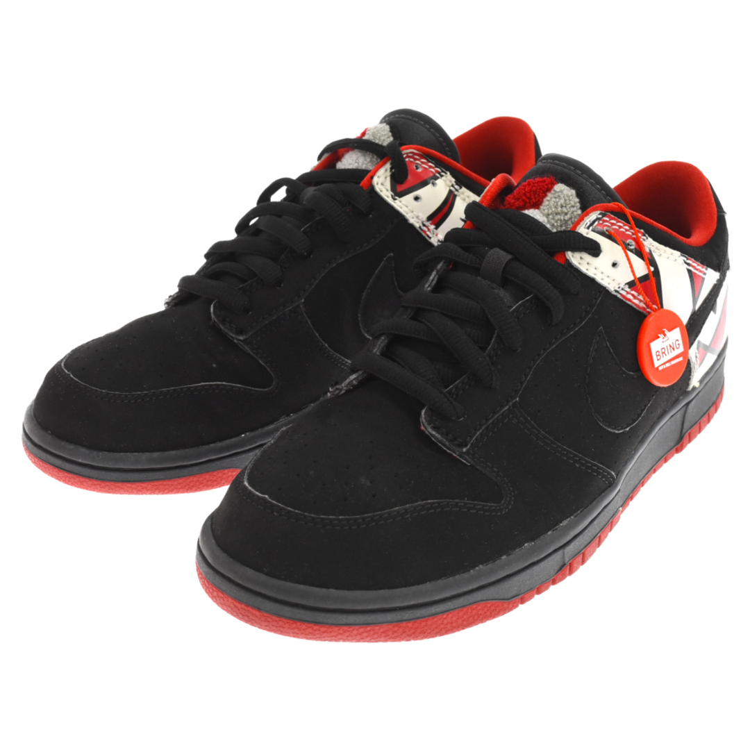 NIKE ナイキ DUNK LOW PREMIUM AJ8 BLACK 307696-002 ダンク ロー プレミアム エアジョーダン 8 ローカットスニーカー US9.5/27.5cm ブラック/レッド