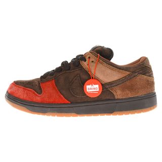 ナイキ(NIKE)のNIKE ナイキ DUNK LOW PRO SB BISON 304292-226 ダンクロープロエスビーバイソン ローカットスニーカー US9.5/27.5cm ブラウン/レッド(スニーカー)