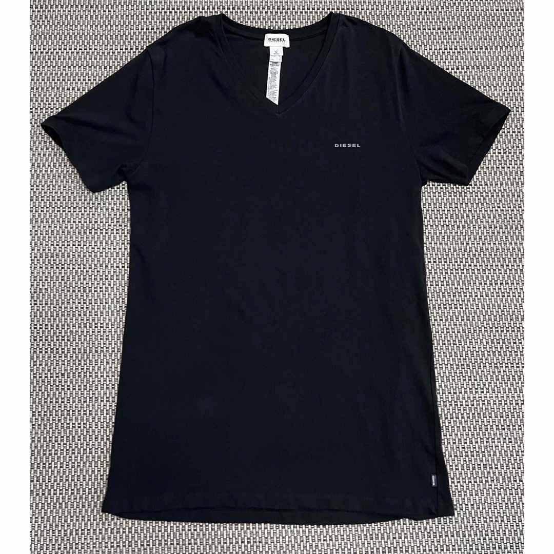 DIESEL ディーゼル　VネックストレッチTシャツ　メンズ　M | フリマアプリ ラクマ