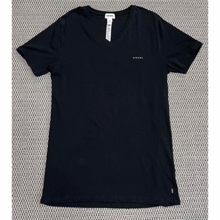 ディーゼル(DIESEL)のDIESEL ディーゼル　VネックストレッチTシャツ　メンズ　M(Tシャツ/カットソー(半袖/袖なし))