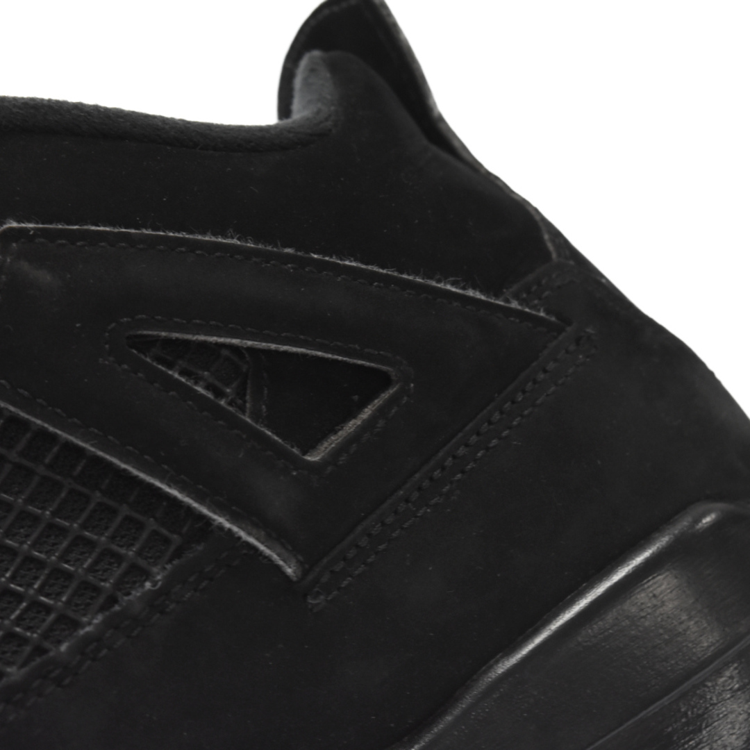 NIKE ナイキ AIR JORDAN 4 RETRO BLACK CAT エアジョーダン4レトロ ブラックキャット ミドルカットスニーカー ブラック US12/30cm CU1110-010