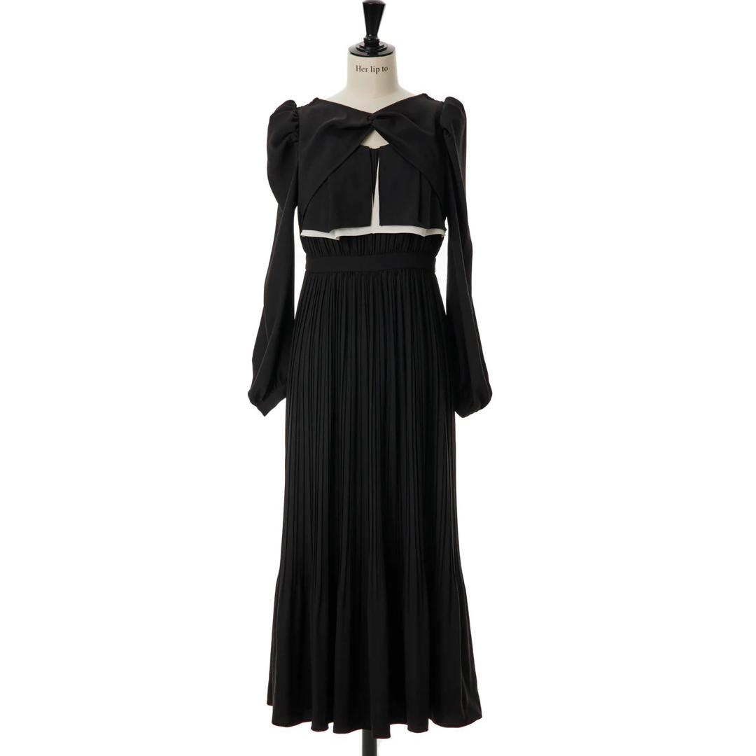 Her lip to - Her lip to La Rochelle Pleated Dressの通販 by ♡ミ ...