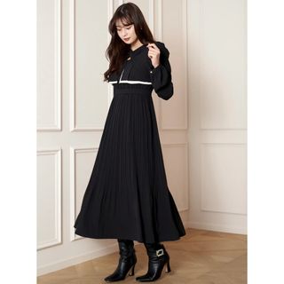 ハーリップトゥ(Her lip to)のHer lip to  La Rochelle Pleated Dress(ロングワンピース/マキシワンピース)