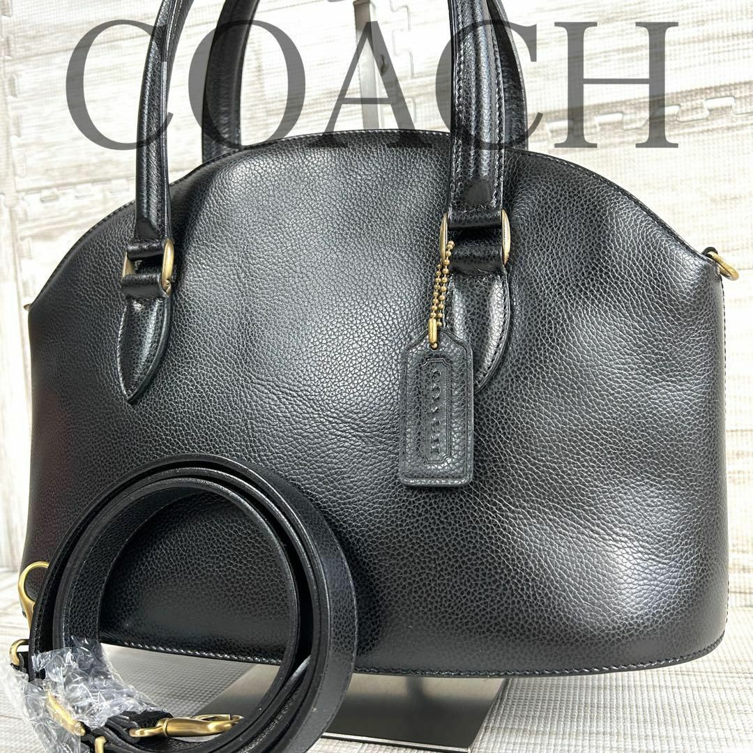 美品 COACH オールドコーチ✨2way バッグ サボイ 斜めがけ レザー 黒-