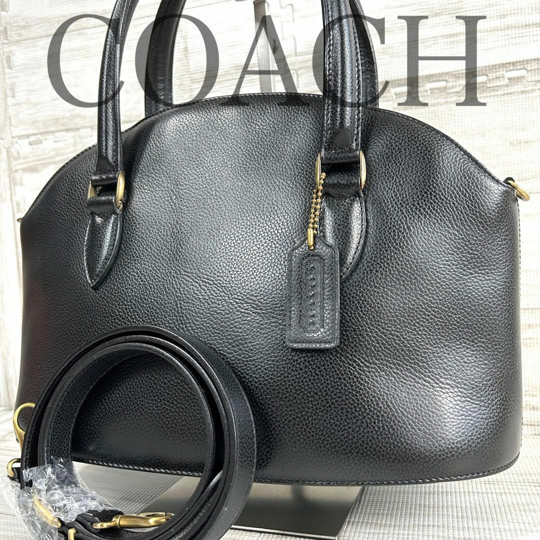 お客様満足度NO.1 美品 COACH 黒 COACH オールドコーチ✨2way バッグ