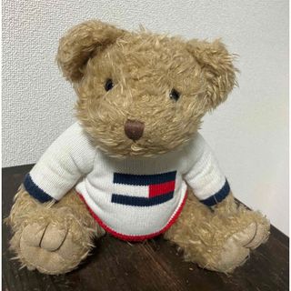 トミーヒルフィガー(TOMMY HILFIGER)のTOMMY HILFIGER トミーヒルフィガー　くまのぬいぐるみ　白セーター(ぬいぐるみ)