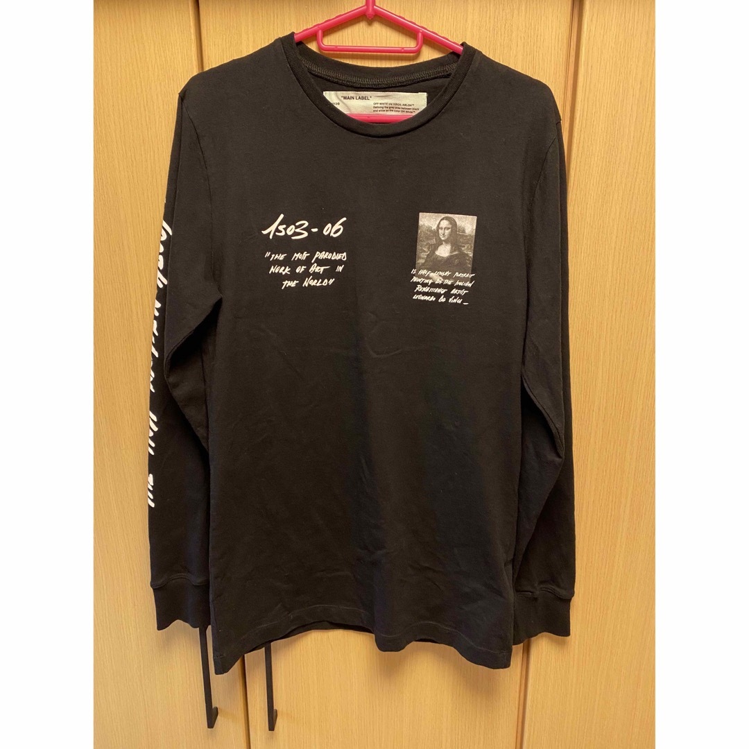 正規 19SS OFF-WHITE オフホワイト モナリザ ロンT