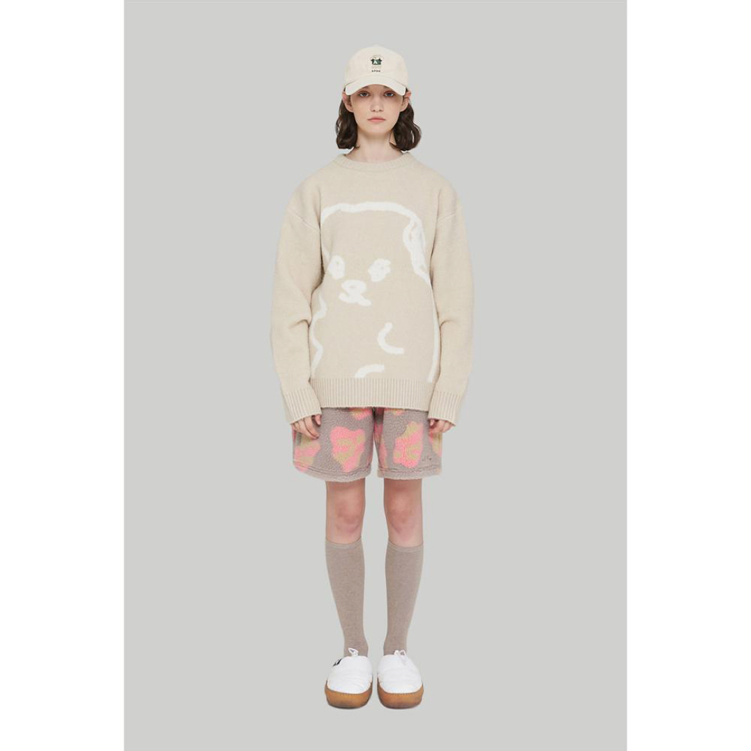 NCT(エヌシーティー)のチソン着用 APOC t.d bear jacquard knit エンタメ/ホビーのエンタメ その他(その他)の商品写真