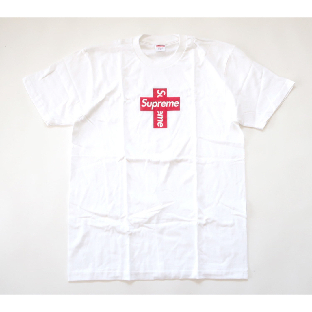 Supreme Cross Box Logo Tee  黒S