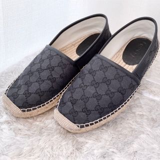 グッチ(Gucci)のGUCCI グッチ　エスパドリーユパンプス　サンダル　フラットシューズ　靴　美品(バレエシューズ)