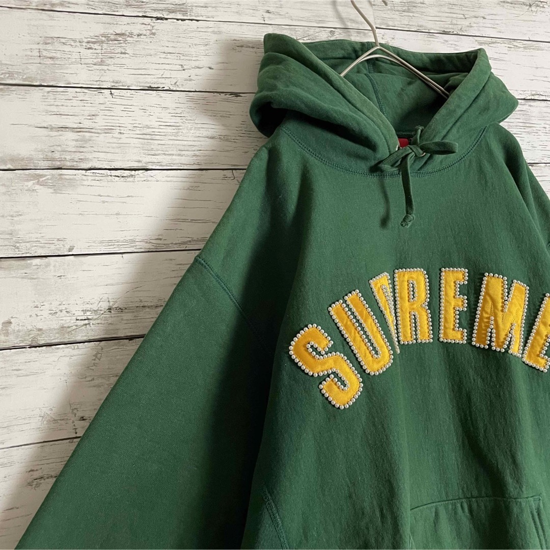 Supreme - 【入手困難】シュプリーム パール アーチロゴ 人気カラー 肉 ...