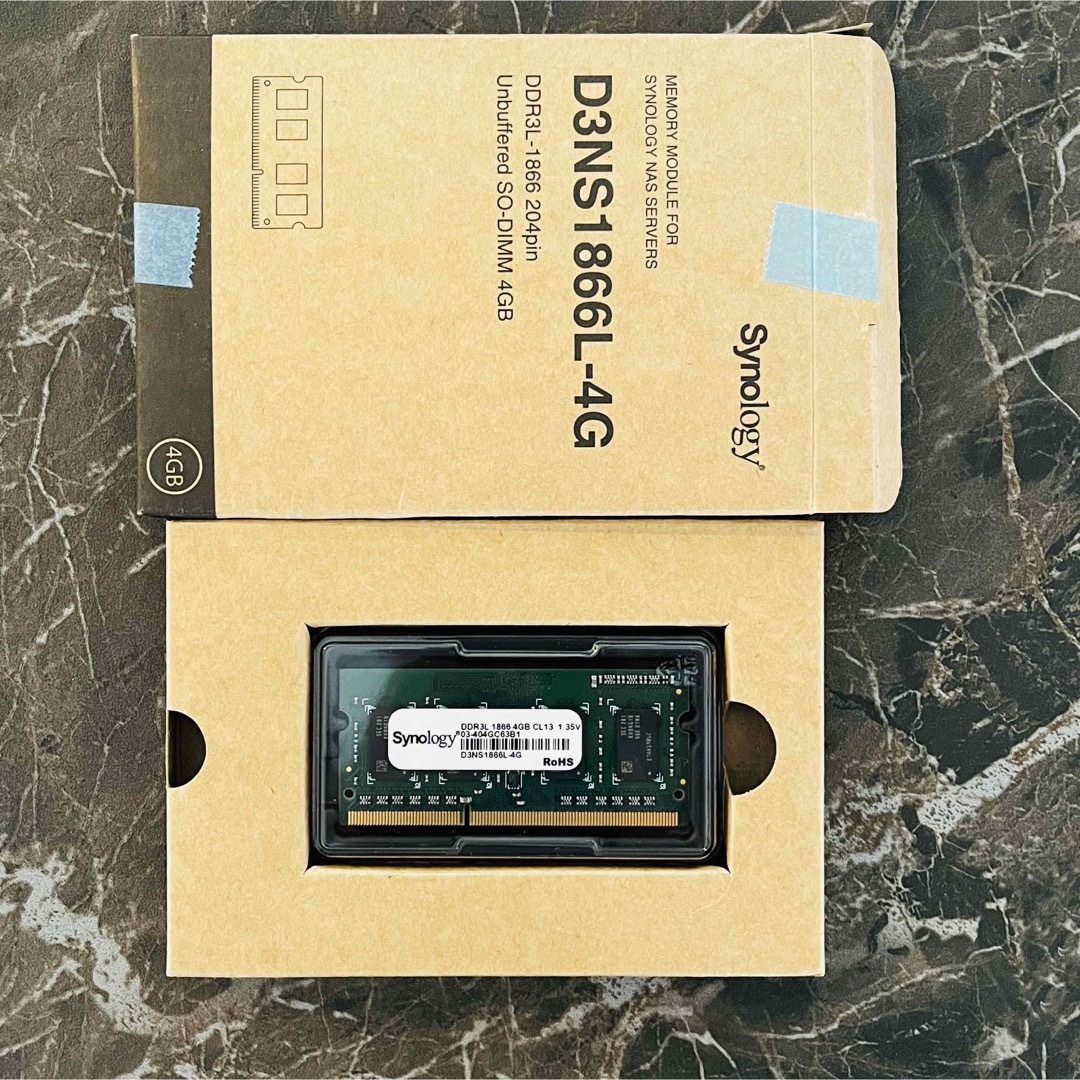 SynologyD3NS1866L-4G [DDR3-1,866-SODIMM]