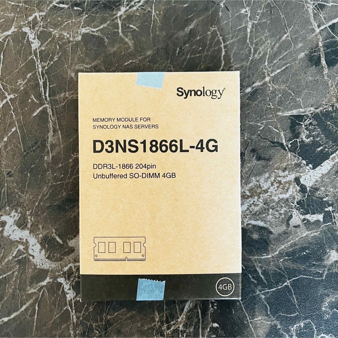 SynologyD3NS1866L-4G [DDR3-1,866-SODIMM]
