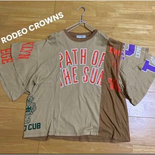 ロデオクラウンズ(RODEO CROWNS)のロデオクラウンズ RODEO CROWNS 袖ベルスリーブ カットソー(カットソー(半袖/袖なし))