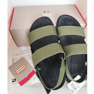 HUNTER - 【新品未使用】HUNTER ハンター レザーサンダルの通販 by