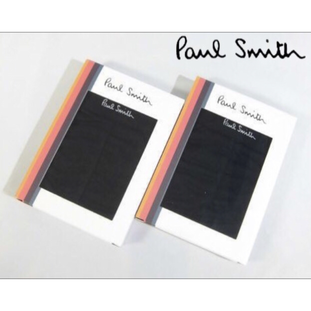 Paul Smith(ポールスミス)の【ポールスミス/Paul Smith】ショートボクサーパンツ・LL・ブラック×2 メンズのアンダーウェア(ボクサーパンツ)の商品写真