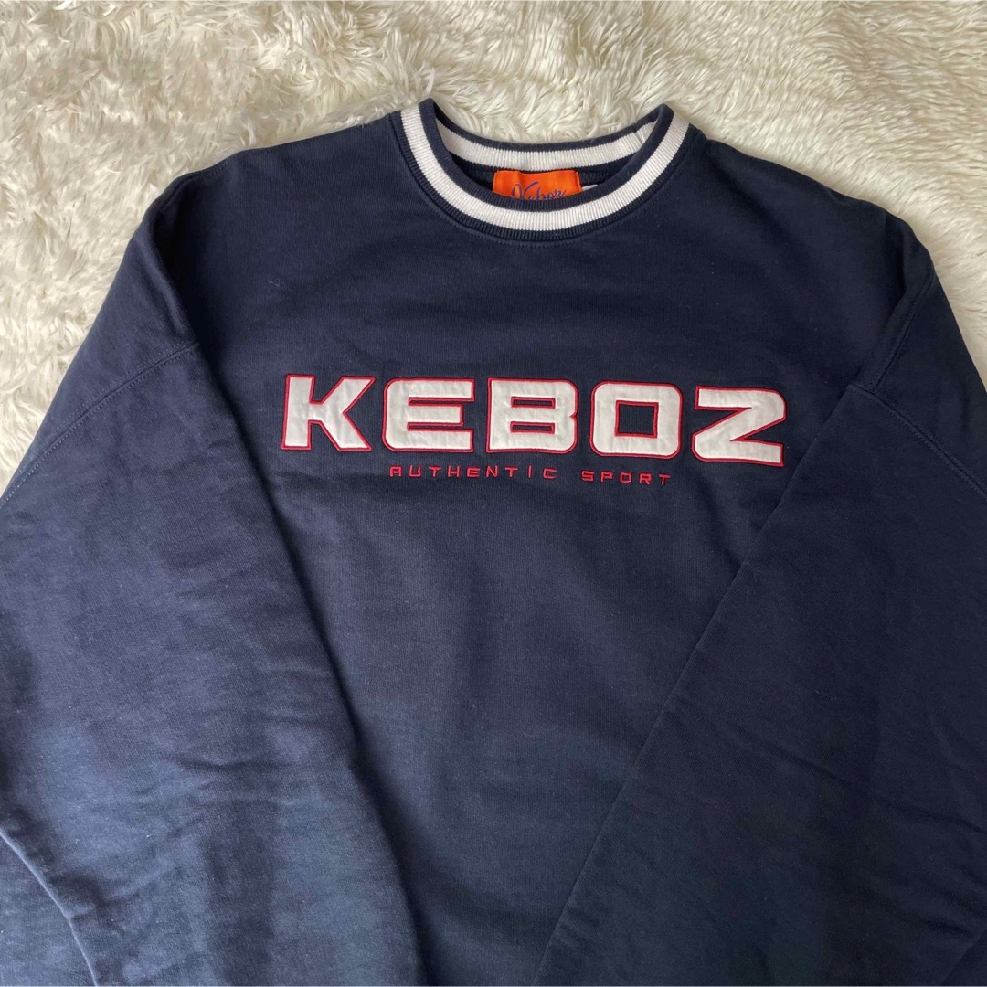 KEBOZ ケボズ　パーカー　刺繍ロゴ　コムドットゆうた　一点物 メンズのトップス(スウェット)の商品写真