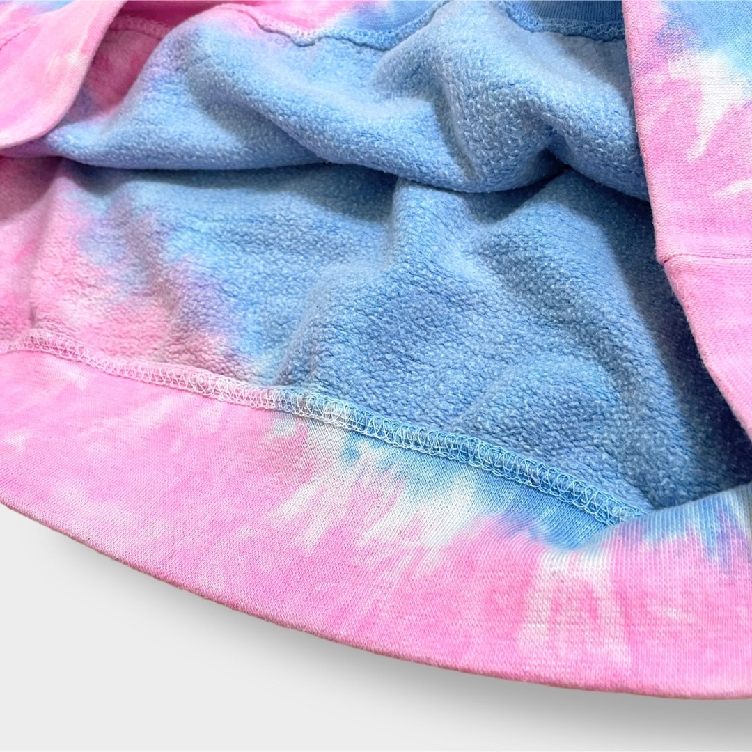 【TIE DYE】パーカー タイダイ柄 プルオーバー プリント ロゴ US古着 メンズのトップス(パーカー)の商品写真