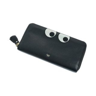 アニヤハインドマーチ(ANYA HINDMARCH)のANYA HINDMARCH 財布・コインケース - 黒x白 【古着】【中古】(財布)