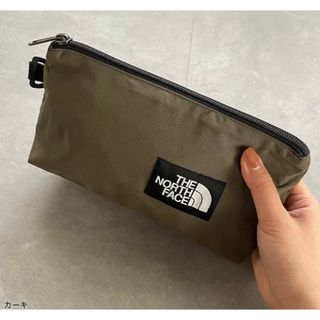 ザノースフェイス(THE NORTH FACE)の韓国ノースフェイスMINI MULTI POUCHミニマルチポーチカーキ(ポーチ)