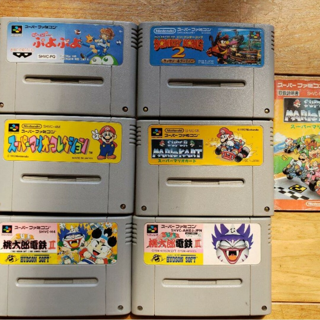 スーパーファミコン本体＋ソフト6本セットの通販 by agustd｜ラクマ