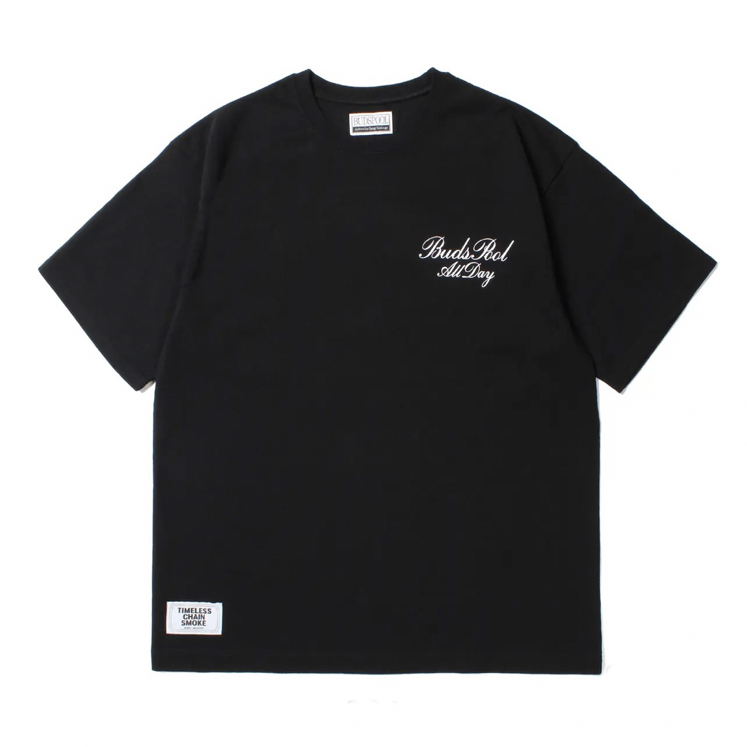 舐達麻　BUDPOOL  ALLDAY S/S TEE ブラック Lサイズ 1