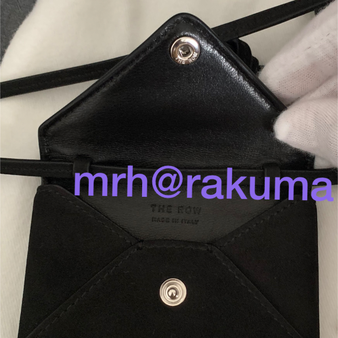 therow mini envelope black suède オルセン姉妹-
