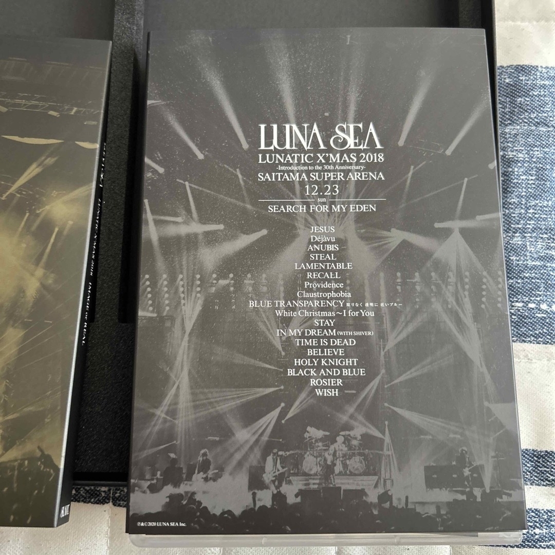 LUNA SEA FC限定Blu-ray LUNATIC X'MAS 2018