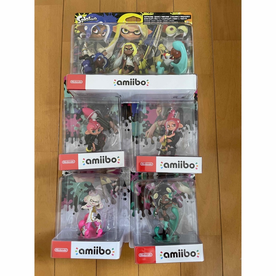 新品未開封☆amiibo アミーボ　タコ　スプラトゥーン　　最安値！！スプラトゥーン３