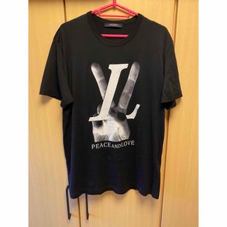 正規 3代目 岩田さん着 LOUIS VUITTON ヴィトン ロゴ Tシャツ