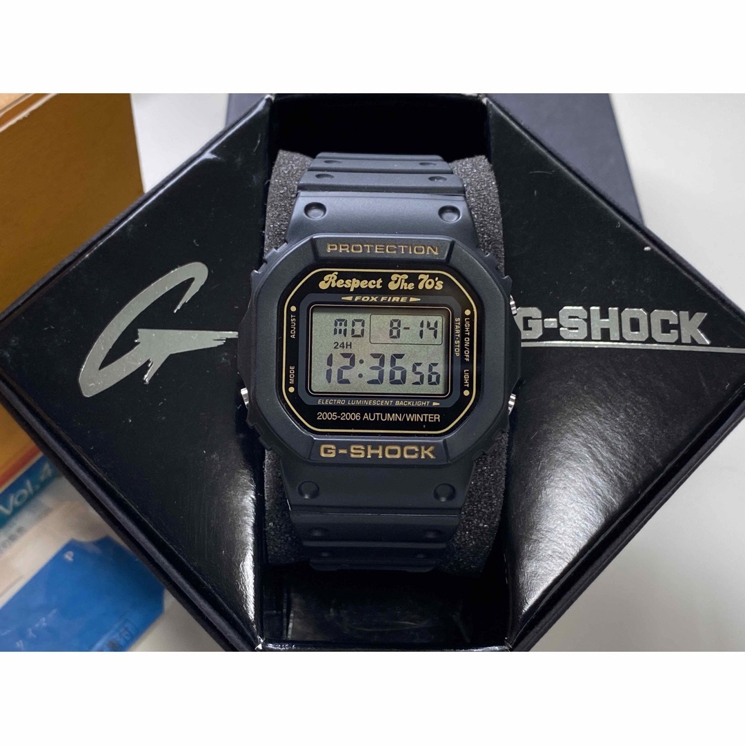 G-SHOCK(ジーショック)のコラボ/G-SHOCK/LARK/スピード/限定/DW-5600/箱付/非売品 メンズの時計(腕時計(デジタル))の商品写真