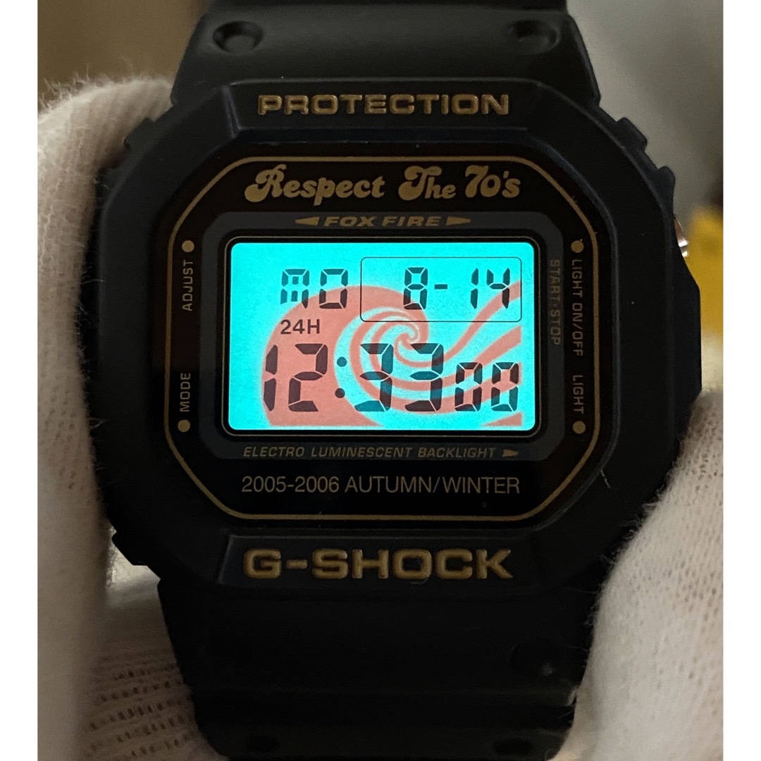 G-SHOCK(ジーショック)のコラボ/G-SHOCK/LARK/スピード/限定/DW-5600/箱付/非売品 メンズの時計(腕時計(デジタル))の商品写真