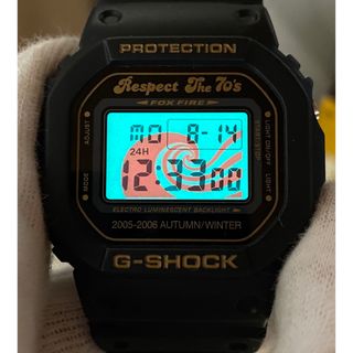 ジーショック(G-SHOCK)のコラボ/G-SHOCK/LARK/スピード/限定/DW-5600/箱付/非売品(腕時計(デジタル))