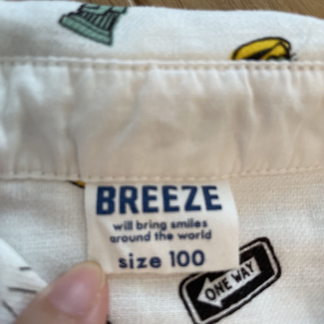 BREEZE(ブリーズ)のBREEZE 男の子半袖シャツ キッズ/ベビー/マタニティのキッズ服男の子用(90cm~)(Tシャツ/カットソー)の商品写真