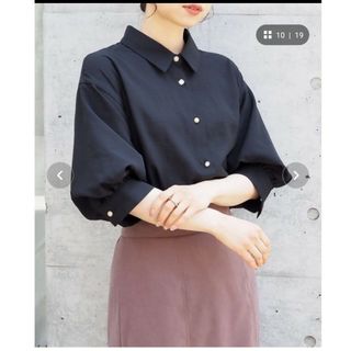 ティップトップ(tip top)の新品♥未開封♥ティップトップ♥いろいろボタンボリューム袖シャツ(シャツ/ブラウス(半袖/袖なし))