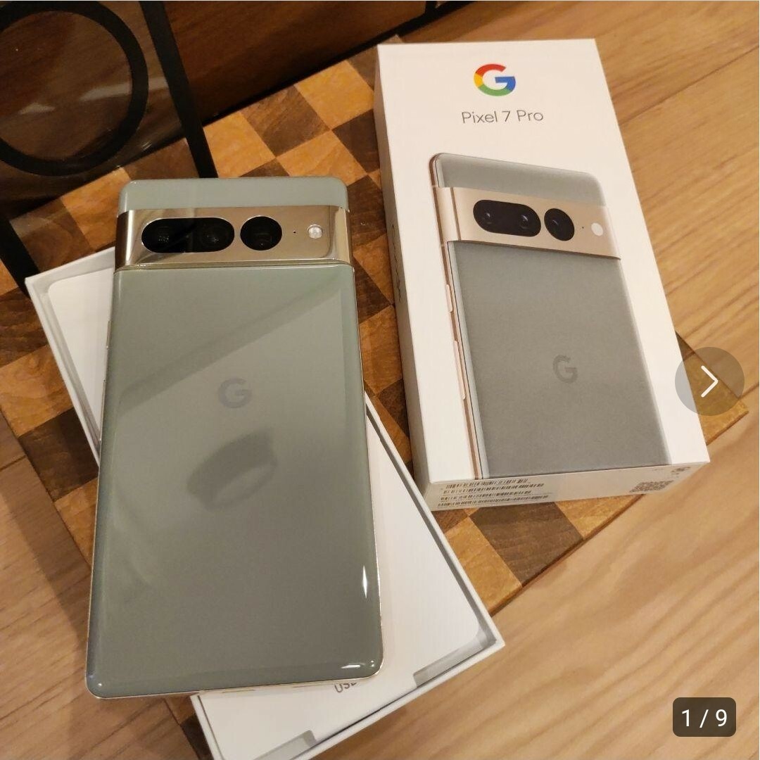 Pixel 7 Pro Hazel 128 GB SIMフリー　セット