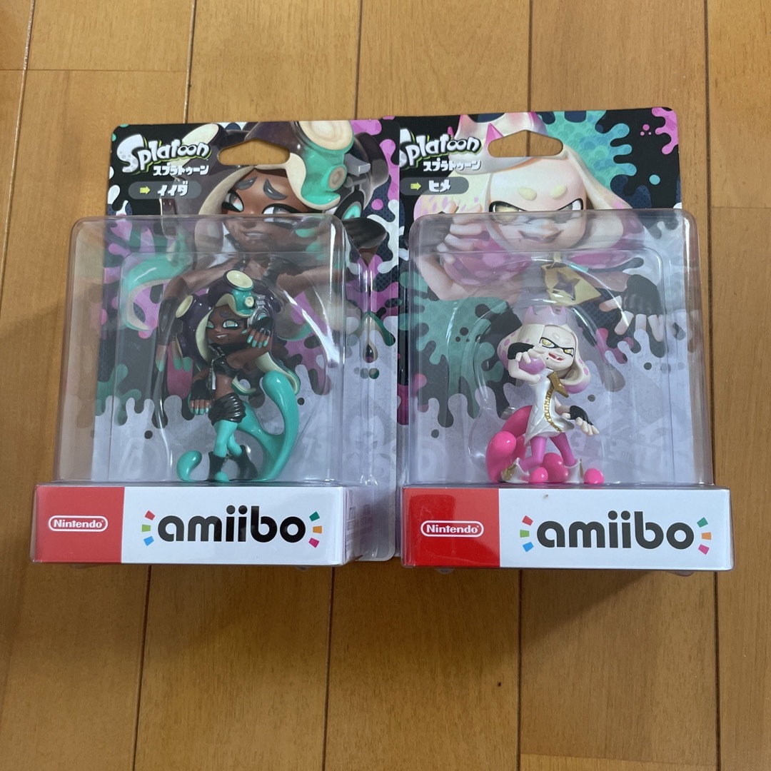 【即購入OK】スプラトゥーン　amiibo ヒメ イイダ　セット　新品未開封