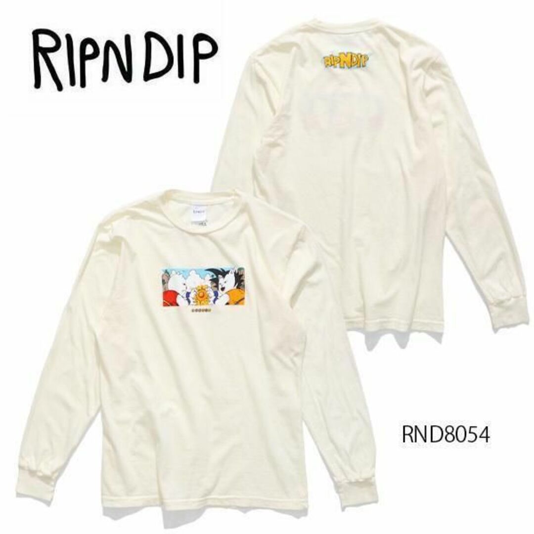RIPNDIP(リップンディップ)のRIPNDIP Nermku Battle LS XL 新品 メンズのトップス(Tシャツ/カットソー(七分/長袖))の商品写真