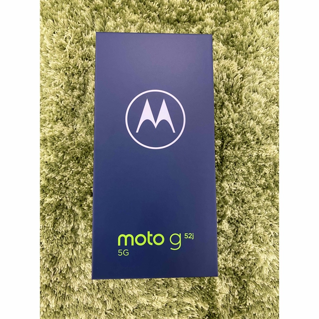 MOTOROLA【新品】moto g52j 5G II SIMフリー 8GB/128GB