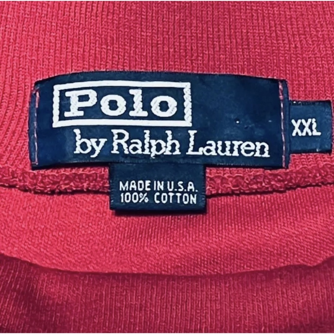 80s POLO Super Oversized Turtleneck Tee 5