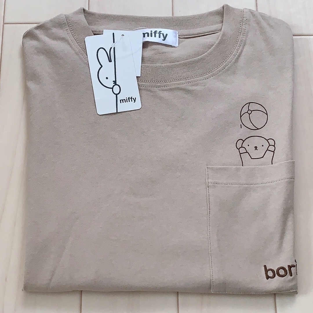 miffy(ミッフィー)の【新品未使用】ボリスTシャツ　L レディースのトップス(Tシャツ(半袖/袖なし))の商品写真