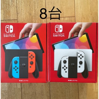 Nintendo Switch - 任天堂スイッチ 有機EL 8台の通販 by kou's shop ...