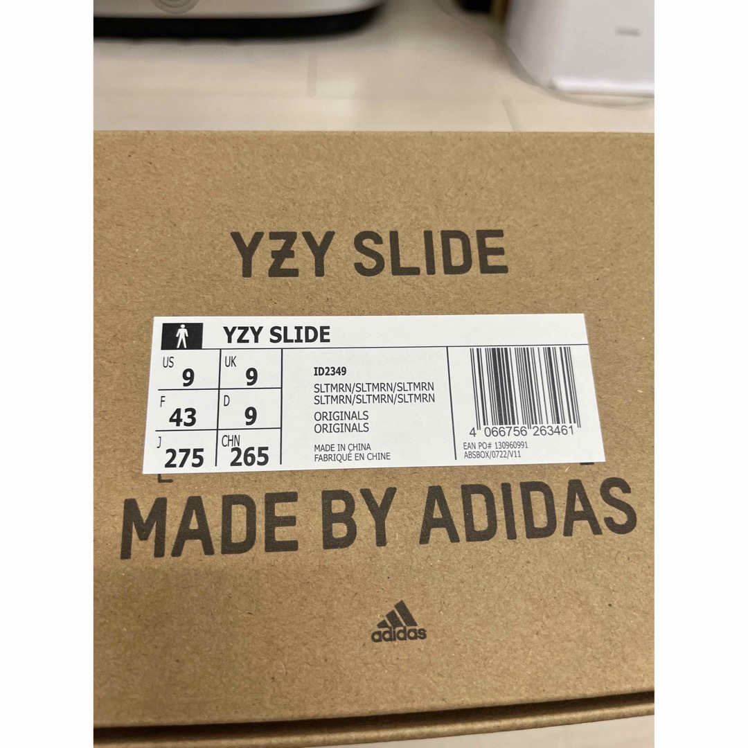 YEEZY（adidas）(イージー)のYZY SLIDE SLATE MARINE 27.5cm メンズの靴/シューズ(サンダル)の商品写真