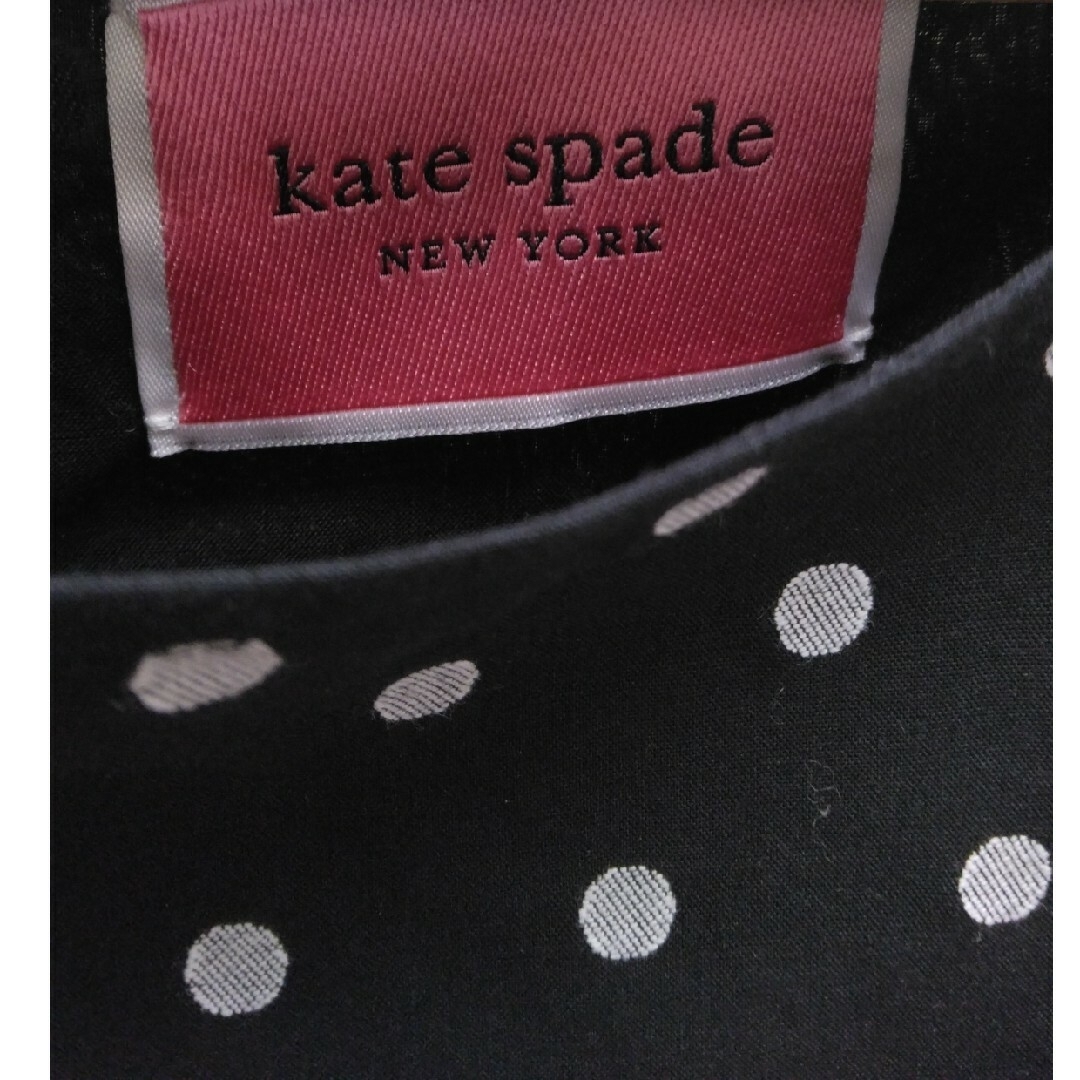 kate spade new york(ケイトスペードニューヨーク)の新品　kate spade　ドット柄ワンピース レディースのワンピース(ひざ丈ワンピース)の商品写真