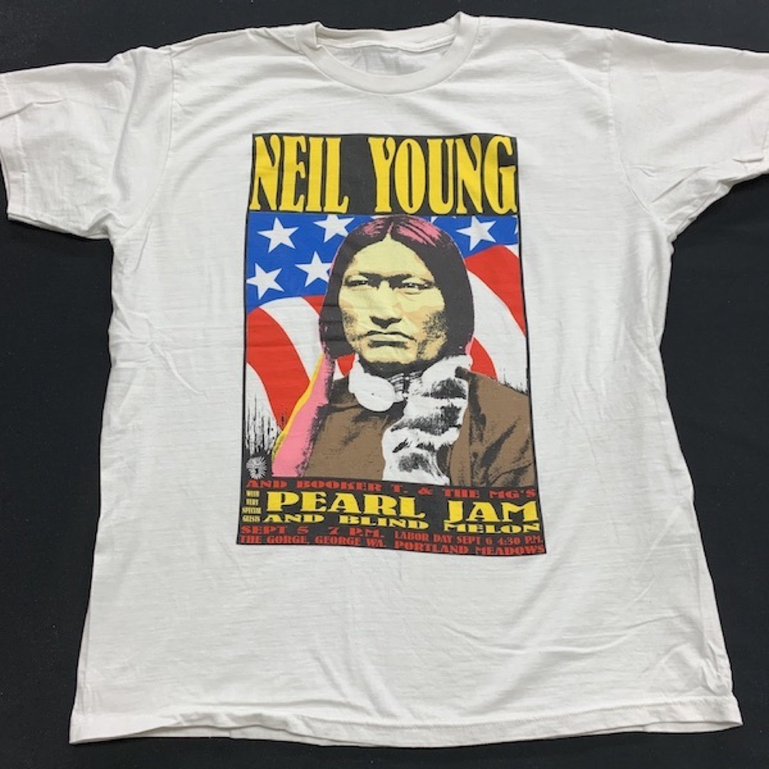 NEIL YOUNG Tシャツ ニールヤング Pearl Jam パールジャム