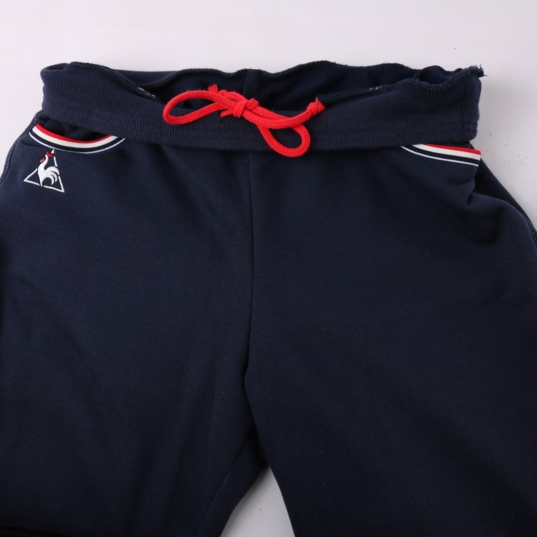 le coq sportif(ルコックスポルティフ)のルコックスポルティフ デサント イージーパンツ スウェット トレーニング スポーツウエア レディース Mサイズ ネイビー le coq sportif レディースのパンツ(その他)の商品写真