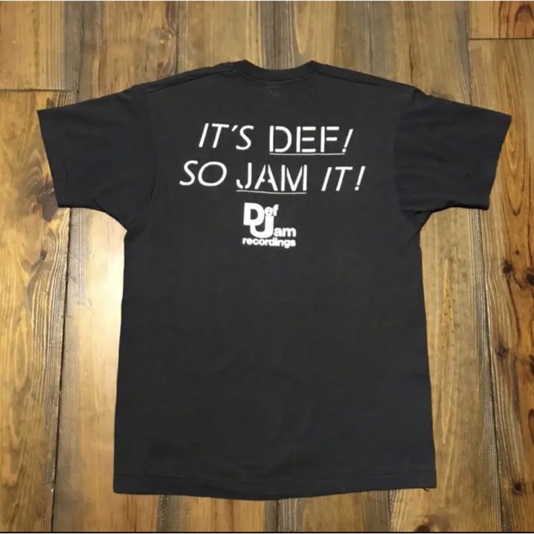 80s Def Jam recordings Printed Tee デフジャム